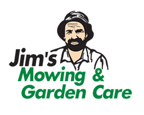Jim's Mowing and Garden Care Logo